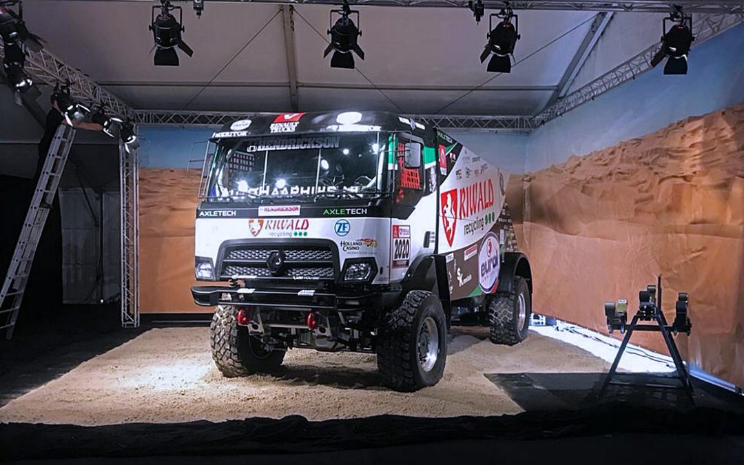 Severočeši v Holandsku představili první hybridní rallye kamion na světě