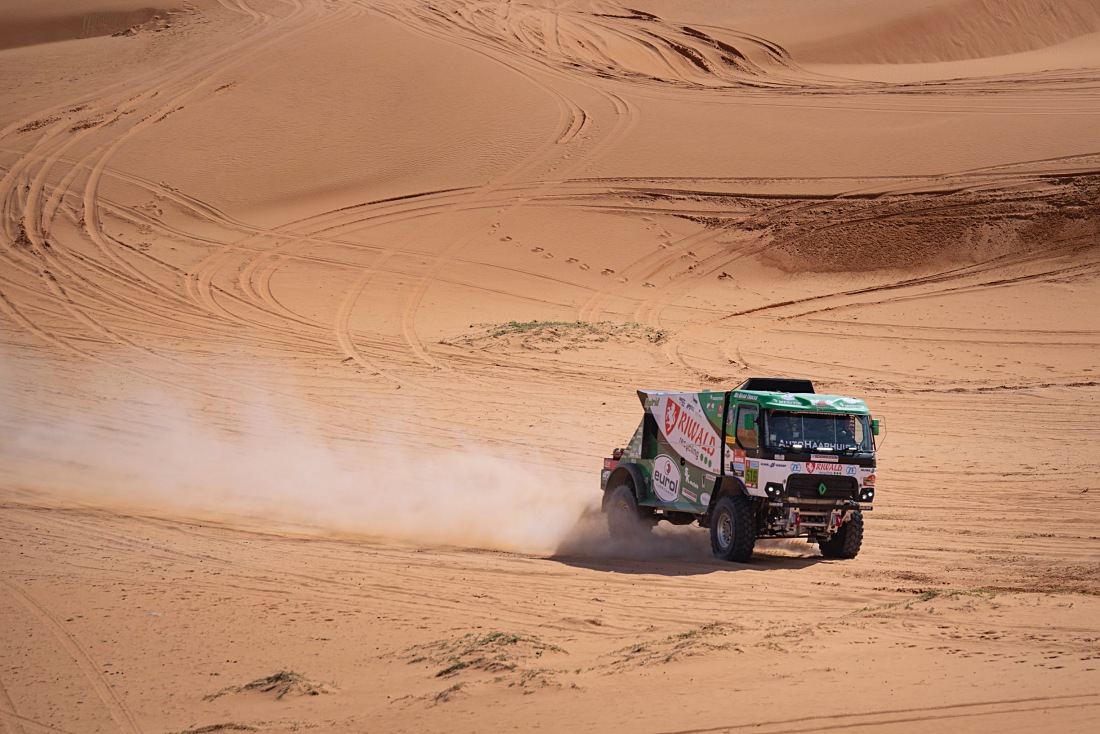 Kamion Gerta Huzinka na Dakaru.