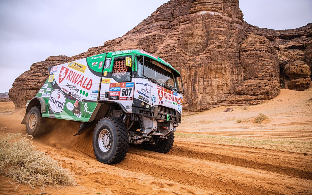 Renault Trucks od MKR Technology ve 3. etapě rallye Dakar.