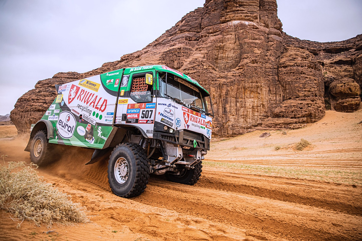 Renault Trucks od MKR Technology ve 3. etapě rallye Dakar.
