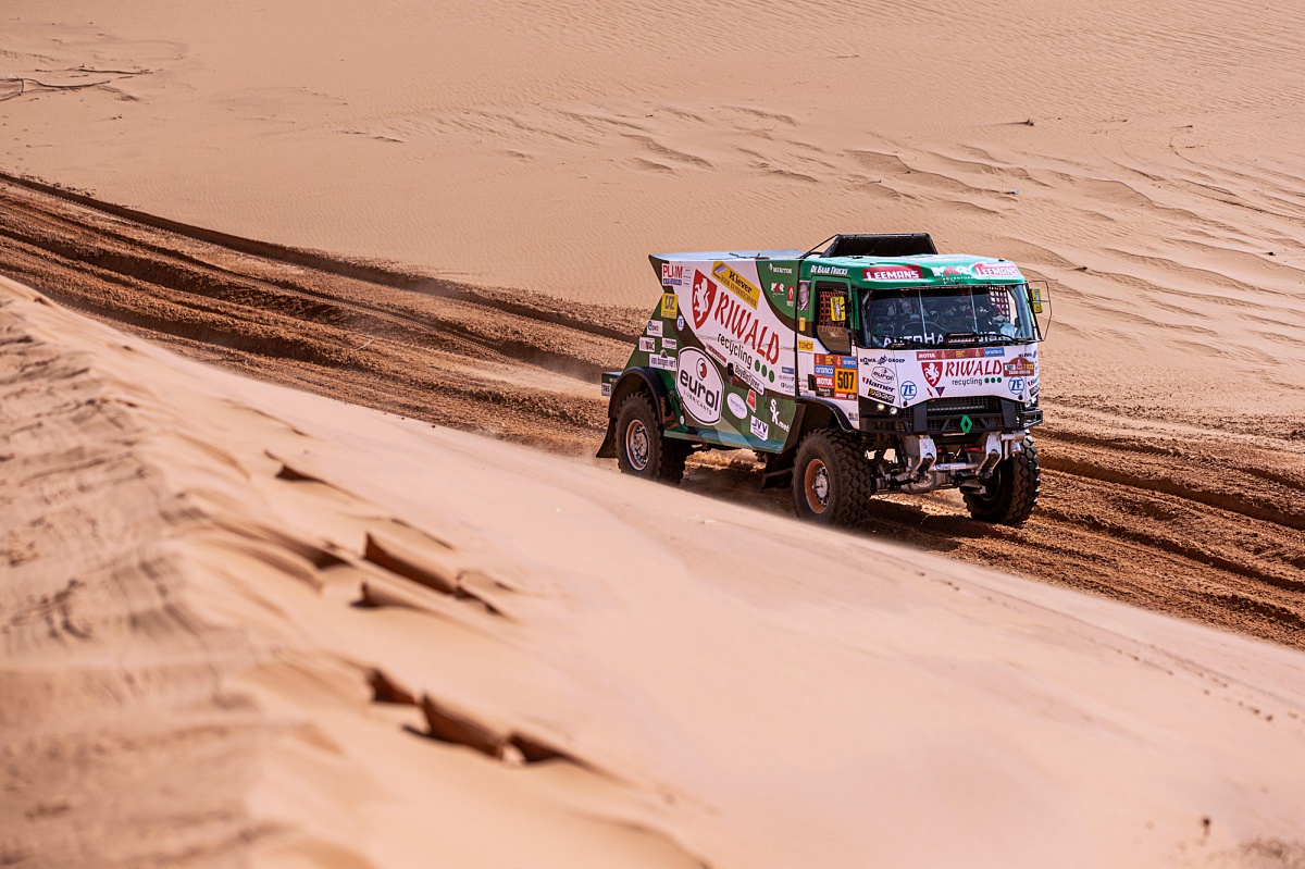 Renault Trucks Pascala de Baara v 9. etapě rallye Dakar.