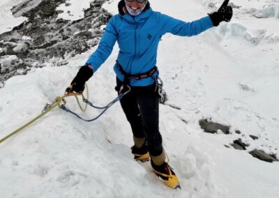 Eva Perglerová na Mount Everestu. Foto: Archiv Evy Perglerové