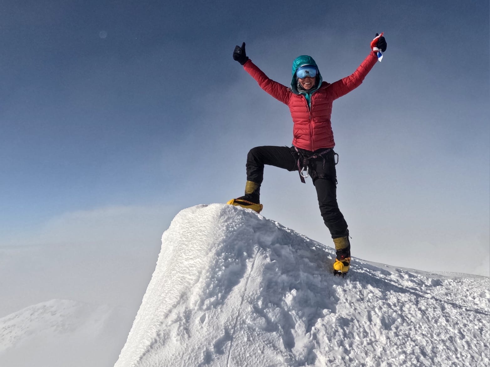 Eva Perglerová zdolala nejvyšší horu Antarktidy